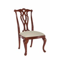 Astoria Grand Staas Pierced Back Queen Anne Back Side Chair in 